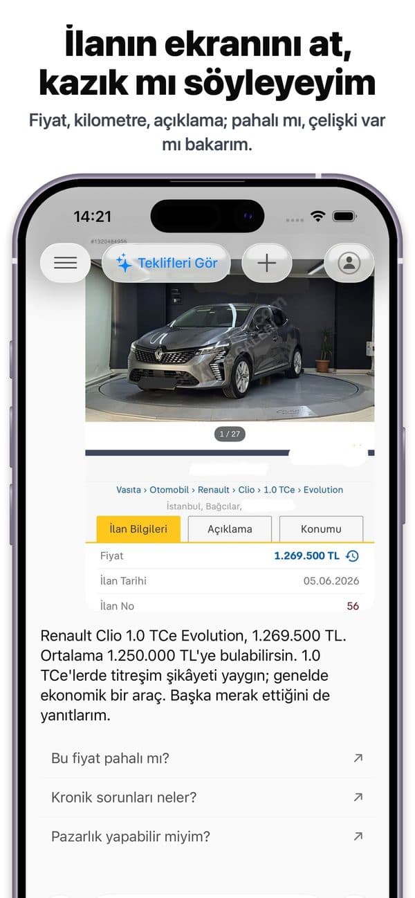 Kazık Yer Miyim? App Store screenshot: Listing screenshot